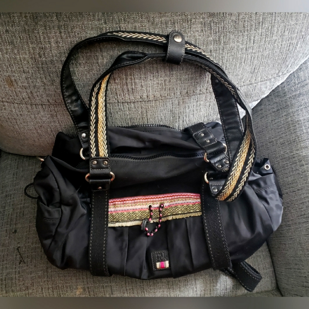 The Sak Black Duffle/Tote Bag